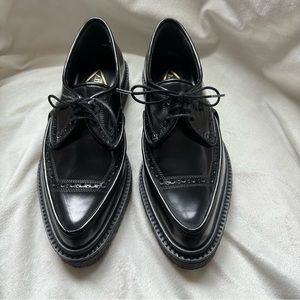 ADIEU PARIS chunky sole lace up shoes - Sz 38